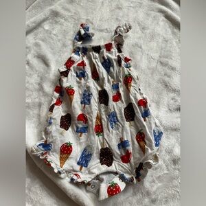 Old Navy Baby Romper with Colorful Print